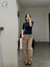 BASERANGE 25 Early Spring Short Sleeve T-Shirt BAS-TODIT-RC-SP25-AMPERA BLUE (TODIT-WO-SP25)